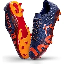 vector x Venom Football Studs/Shoe PU Upper/TPU Sole Material/Lace-Up Closure for Men/Comfortable Soccer Shoes-picture-10