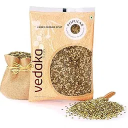 Amazon Brand - Vedaka Popular Unpolished Green Moong Split (Chilka), 1 kg-picture-16