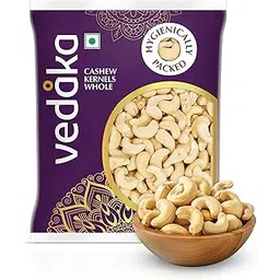Amazon Brand - Vedaka Whole Cashews | 200 Gram | Grade W320 Kaju | Gluten-Free & Plant Based Protein | Firm Texture, Rich Taste | Regular-Sized, Non-Split | Healthy Snack-picture-37
