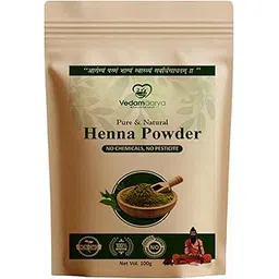 Vedamaarya Henna Powder 100g | 100% Pure & Natural Herbal Hair Dye | Chemical-Free & Ammonia-Free Mehndi Powder for Hair | Natural Hair Conditioner & Color | Ayurvedic Hair Care for Soft & Shiny Hair-picture-50