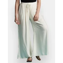 VEDANA Women Off White Palazzos-picture-22