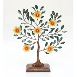 vedas Metal Multicolour Ekani Tree Table Decor image 3