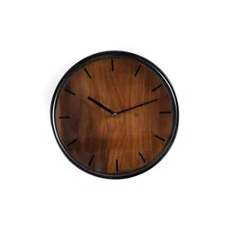 vedas Brown C-Zoya Wood  Wall Clock image 2