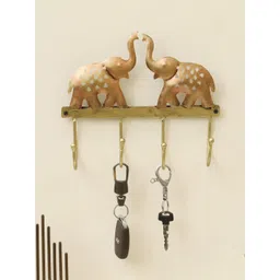 vedas Gold Toned Metal Decorative Key Holders-picture-10