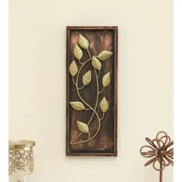 vedas Iron Noah Leaf Multicolour Floral Wall Art-picture-34