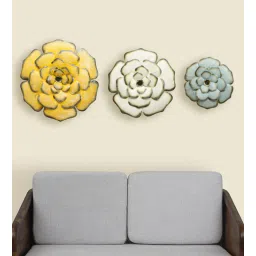 vedas Iron Royal Flower Multicolour Abstract Wall Art-picture-22
