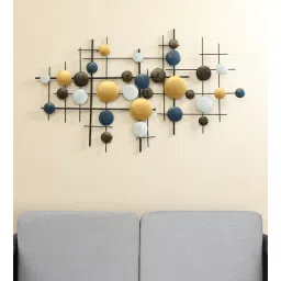vedas Iron Zuri Circle Multicolour Abstract Wall Art-picture-28