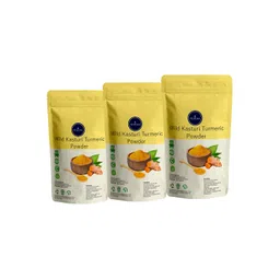 VEDICINE Set Of 3 Wild Kasturi Turmeric Face Pack - 100G Each-picture-27