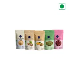 VEDICINE Set Of 5 Orange Neem Leaf Multani mitti Rose Petal Powder-75gm Each-picture-16
