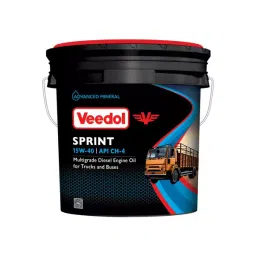 Veedol Sprint 15W-40 11 L Engine Oil For Diesel Engine Vehicles, vdsch415w40-11 (Bucket of 11 L)-picture-19