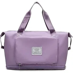 Veentus Nylon 285 Cms Travel Duffle Bag Expandable Folding Travel Bag For Women, Lightweight Waterproof Carry Luggage Bag For Travel, Multicolor-picture-33