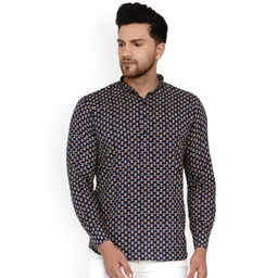 VEERA PARIDHAAN Floral Printed Cotton Straight Kurta-picture-35