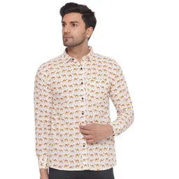 VEERA PARIDHAAN Men Floral Opaque Printed Casual Shirt-picture-19