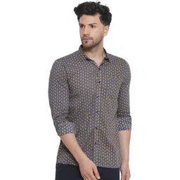 VEERA PARIDHAAN Men Opaque Printed Casual Shirt-picture-26
