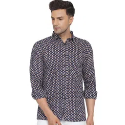 VEERA PARIDHAAN Men Opaque Printed Casual Shirt-picture-29