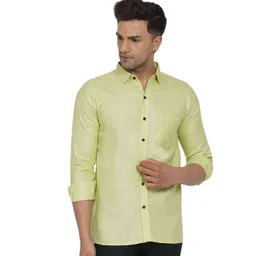 VEERA PARIDHAAN Men Opaque Printed Casual Shirt-picture-20