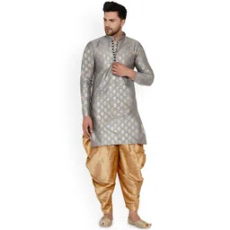 VEERA PARIDHAAN Men Thread Work Kurta-picture-28