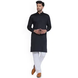 VEERA PARIDHAAN Men Thread Work Kurta-picture-33
