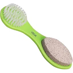 VEGA 3 In 1 Pedicure Brush Kit Tool for Cleanse, Scrub & File Dead Skin-picture-22