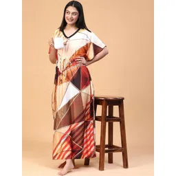 VEGAL Printed Maxi Nightdress image 3