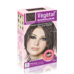 Vegetal Hair Bio Color Burgundy - 150 gm-picture-10