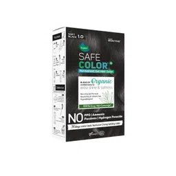 Vegetal Organic Permanent Gel Hair Colour- 70 ml- Soft Black 1.0-picture-26