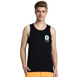 VEIRDO Black Eye Printed Gym Vest VDVMTW03000060-picture-11