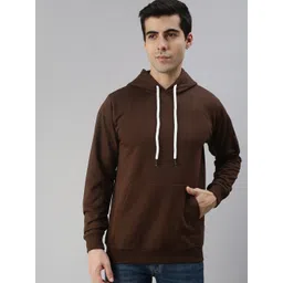 VEIRDO Men Brown Hooded Sweatshirt-picture-23