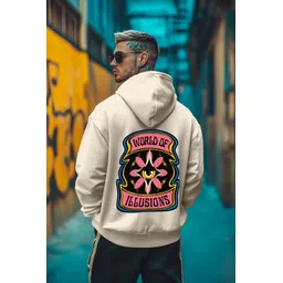 veirdo Men Full Sleeve Graphic Print Hooded Sweatshirt-picture-11