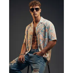 VEIRDO Men Printed Casual Shirt-picture-39