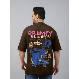 VEIRDO Men Printed Pure Cotton T-shirt-picture-31