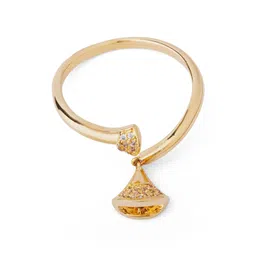 Veli Jewels Gold-plated Stainless Steel Western Finger Ring-picture-37