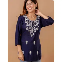 Velintis Women Thread Work Kurta-picture-13
