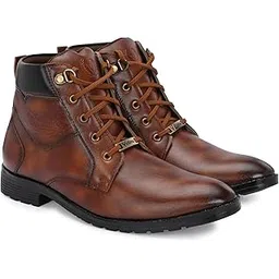 vellinto HAVANA Casual Mid-Ankle Synthetic leather Boots For Men-picture-19