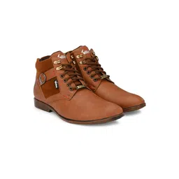 Vellinto Men Cobra Mid-Top Regular Boots-picture-25