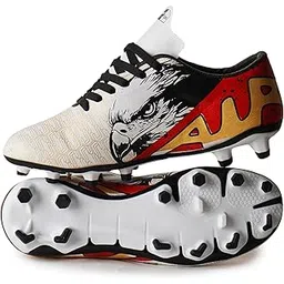 Velpro CR7 Hawk Synthetic Turf and Hardground TPU Dual Color Sole Football Studs Shoes for Men (Size 4 to 10)-picture-22