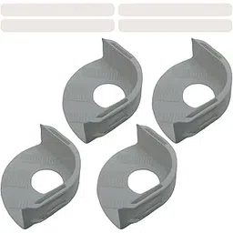 VELURA 4 Pieces Bed Sheet Holders Tight Non Slip Easy Installation with Strips Gray|4 Bed Sheet Holders for Corner|Other Bedding| Bedding |Home & Garden-picture-25