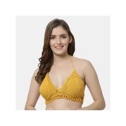 Velvery Handcrafted Beachwear Outfit -Yellow-picture-18