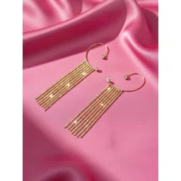 Vembley Gold-Plated Alloy Cubic Zirconia Earrings-image-27