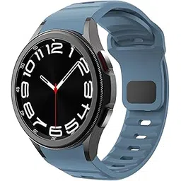 VEMIGON Rugged No Gap Strap Compatible with Samsung Galaxy Watch 7 6 5 4 Bands 44mm 40mm/Galaxy Watch 6 Classic 47mm 43mm/Watch 5 Pro 45mm/Watch 4 Classic 46mm 42mm, Silicone Replacement Sport Loop-picture-15