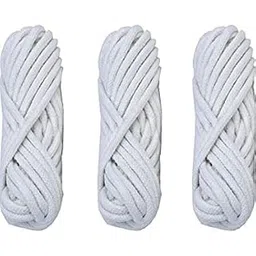 Vemlons Nada/Pajama Dori for Ethnic Dress Salwar, Pyjama, Lehenga, Churidars and Saree Petticoats (White Cotton Pack of 3)-picture-32