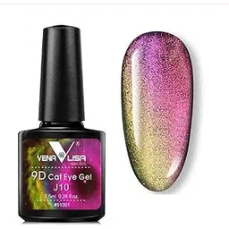 Venalisa 9D Cat Eye Nail Gel Polish from BELLE GAGA™ Galaxy Cateye UV/LED Soak Off 7.5ml 9D Art Polish UV LED Gel Nail polish (J10)-picture-17