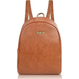 veneer PU Leather Classic 17L Trendy Travel Shoulder Small Mini School|Office|College Daytrip Backpack For Women-picture-11