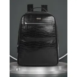 Veneer Unisex Crocodile Pattern Laptop Backpack-picture-17