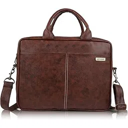 veneer Vegan Leather Briefcase for Men 17 Inch Laptop Computer Case Business Travel Work Messenger Cross Body Shoulder Bags For Mens and Womens-picture-36