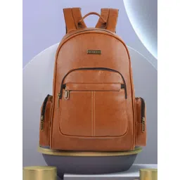 Veneer Water Resistant Backpack with Compression Straps-picture-41