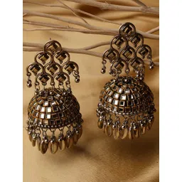 VENI Contemporary Jhumkas Earrings-picture-12