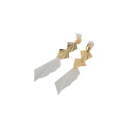 VENI Gold-Plated Contemporary Drop Earrings image 5