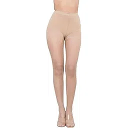 venzon Women's Black Navy and Skin Pantyhose Stockings-picture-52