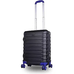 verage V-Lite Warpath 56 cms Onyx Black Carry-On Hard Sided Trolley Bag Suitcase Travelling Spinner Luggage with Anti-Theft Zippers & TSA Approved Lock-picture-12